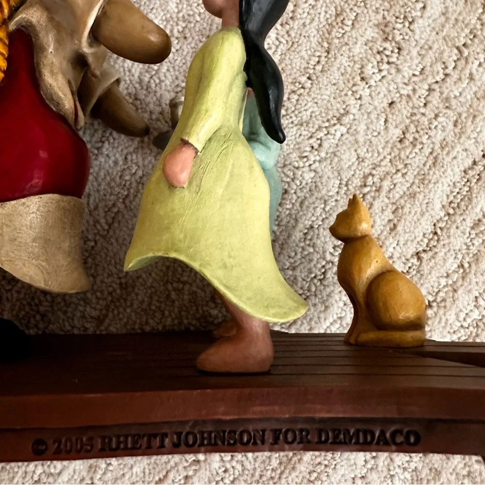 Demdaco Soon Would Be There Santa Figurine by Rhett Johnson - 2005 Collectible